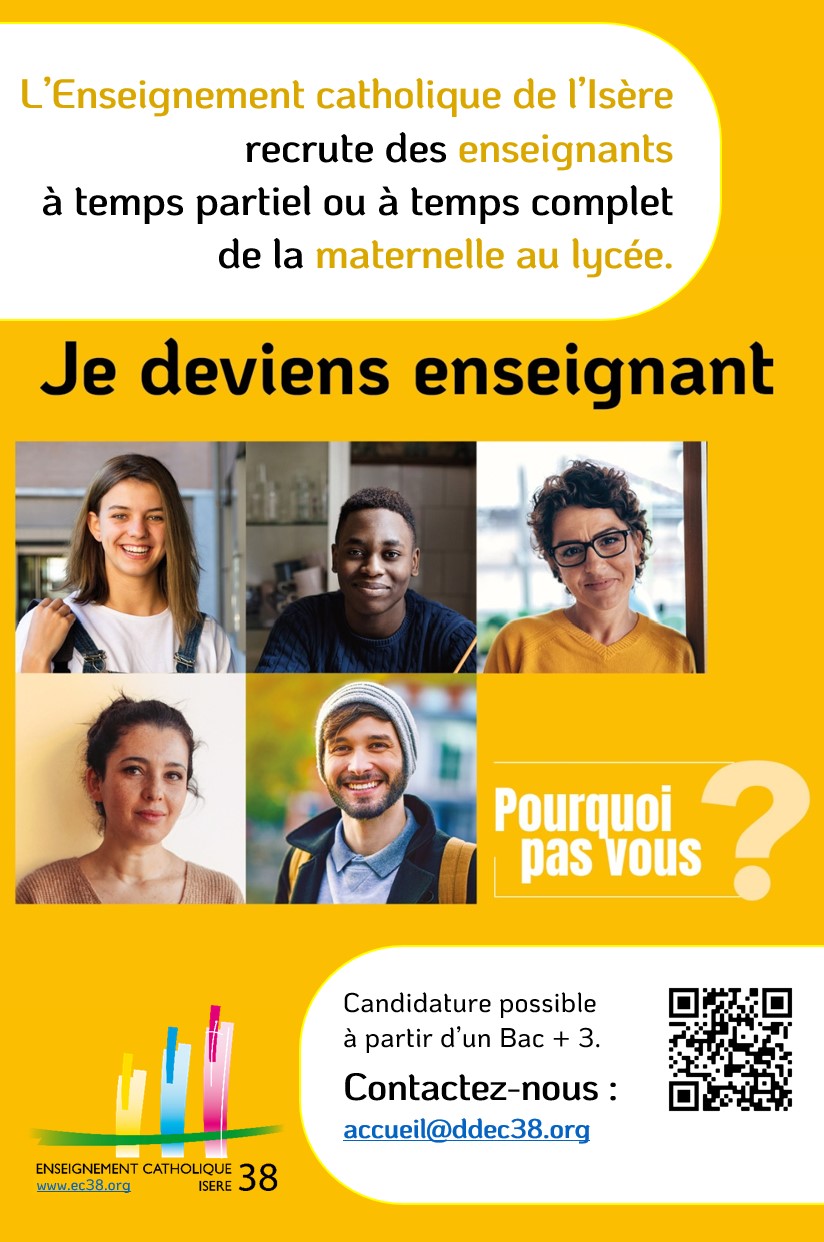 Lenseignement catholique recrute Ecole privée les Tilleuls